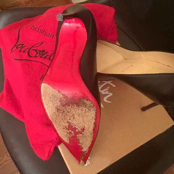 Christian Louboutin Black Stiletto Heels - Picture 4 of 5